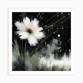 Single Flower (5) Art Print