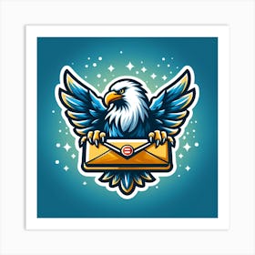 Eagle Logo Art Print