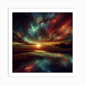 Nebula 124 Art Print