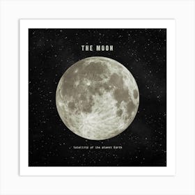 The Moon Art Print