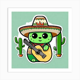 Mexican Bear Art Print