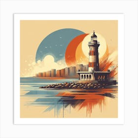 Lighthouse Art Print