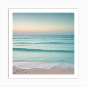 Sunset At The Beach 13 Art Print