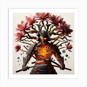 Samurai Warrior 9 Art Print