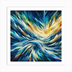 Mosaic’s tiles Art Print