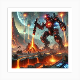 Mantlebreaker Colossus Function Converted Art Print