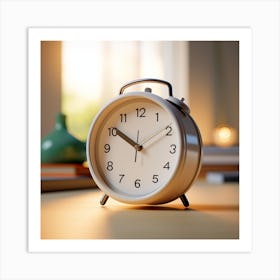 Alarm Clock Art Print