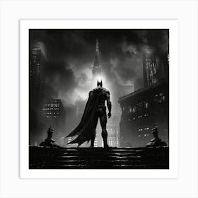 Richardvachtenberg Justice Will Be Found In Gotham And I Will N 006e361c C14c 4484 Af35 274da23bae1f Art Print