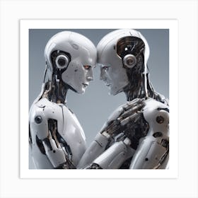 A Highly Advanced Android With Synthetic Skin And Emotions, Indistinguishable From Humans 14 Art Print