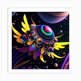 Psychedelic Art 19 Art Print