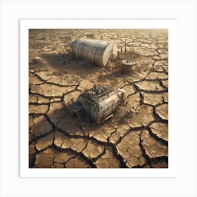 Desert Landscape 7 Art Print