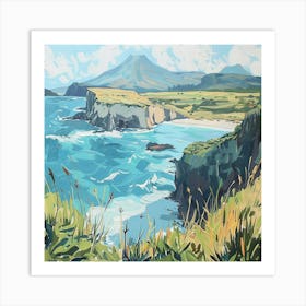 A Galapagos Islands In Ecuador Oil Painting Art Print