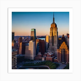 New York City Skyline Art Print