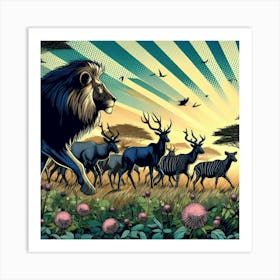 Wildlife Wonders 5 Art Print