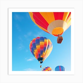 Hot Air Balloons Art Print