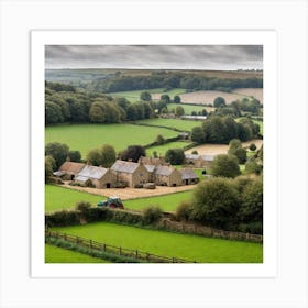 Cotswolds Art Print