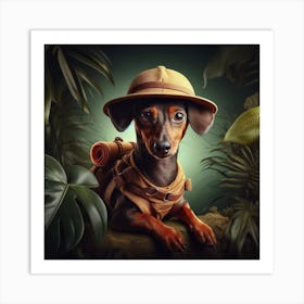 Dachshund 1 Art Print