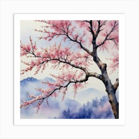 Cherry Blossoms Art Print