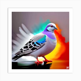 Pigeon 12 Art Print