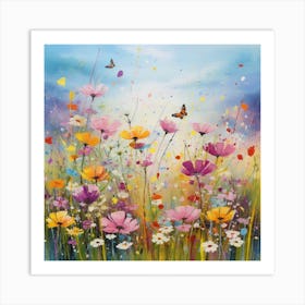 Spring Meadow Art Print