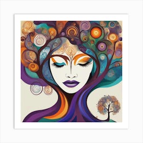 Inner world Art Print