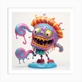 Tangy Monster Art Print