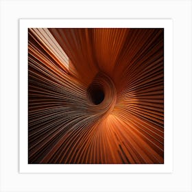 Spirals dark Art Print