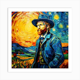 Vincent Van Gogh Colors Of The Mind Art Print