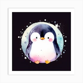 Cute Penguin 2 Art Print