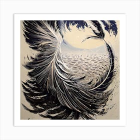 Feathers 6 Art Print