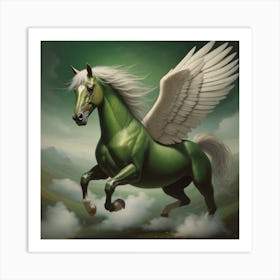 Angelic Horse Art Print