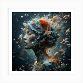 Goldfish Art Print