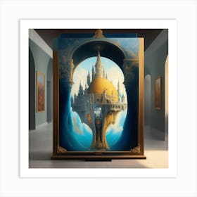 Castle In The Sky 1 Art Print