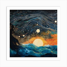 Starry Night 5 Art Print