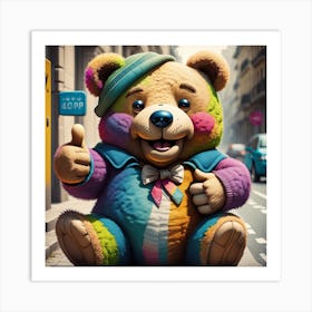 Teddy Bear 2 Art Print