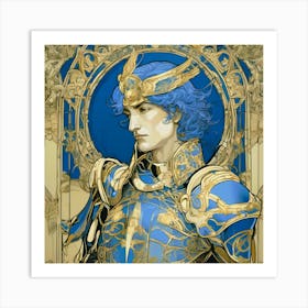 King Of The Knights Art Print