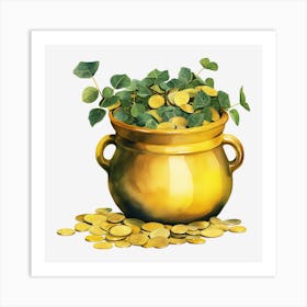 Pot Of Gold 2 Art Print