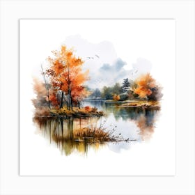 Watercolor Painting 3 Art Print