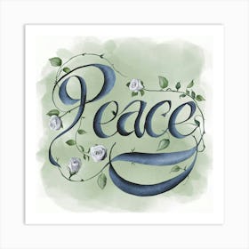 Peace Canvas Print Art Print