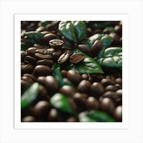 Coffee Beans 156 Art Print