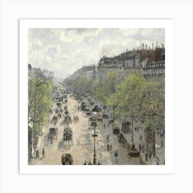 Paris Street 1 Art Print