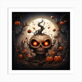 Halloween Collection By Csaba Fikker 68 Art Print