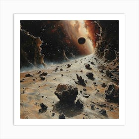 Rock Nebula, Impressionism And Surrealism Art Print