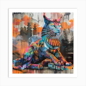 Egyptian Cat Art Print