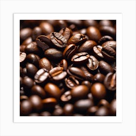 Coffee Beans 126 Art Print