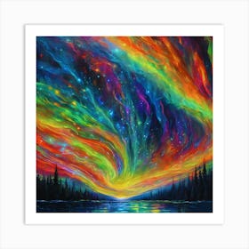 Aurora Borealis 2 Art Print