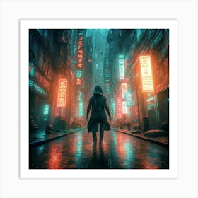 Dark City Art Print