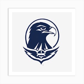 Eagle Logo Art Print