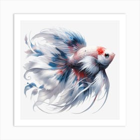 Siamese Catfish 1 Art Print