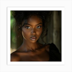 Beautiful African Woman 2 Art Print